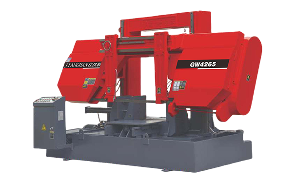 东坑镇GW4265双柱龙门卧式带锯床