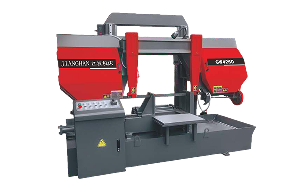 东坑镇GW4260双柱龙门卧式带锯床