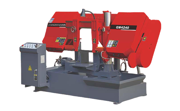 东坑镇GW4240双柱卧式带锯床
